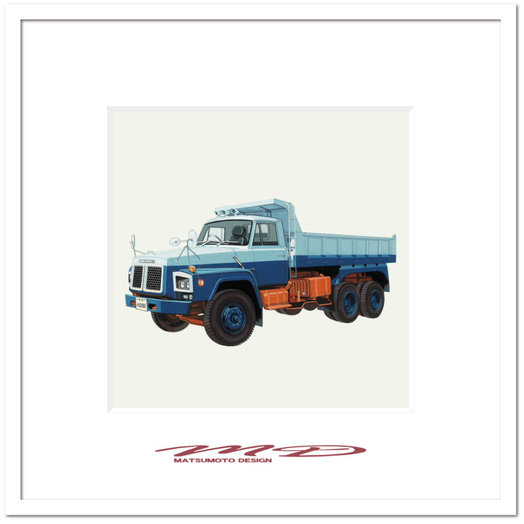 作品No.067『日産ディーゼルダンプトラック』