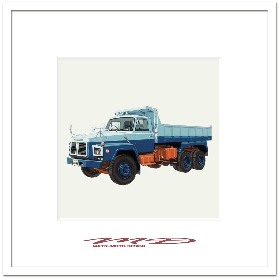 作品No.067『日産ディーゼルダンプトラック』