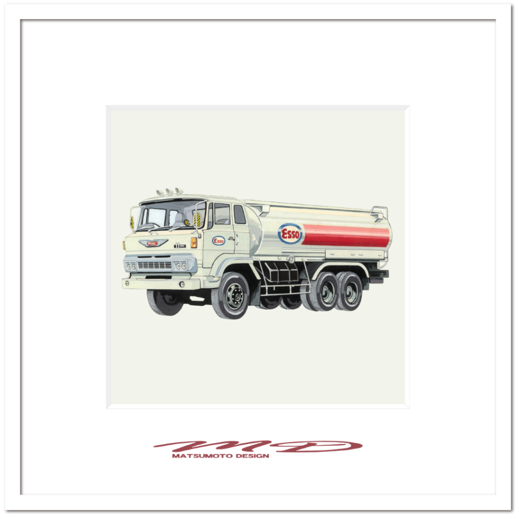 作品No.035『日野タンクローリー』