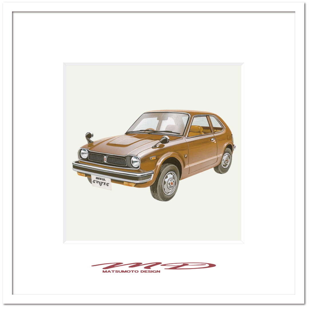 作品No.045『ホンダシビックGL』